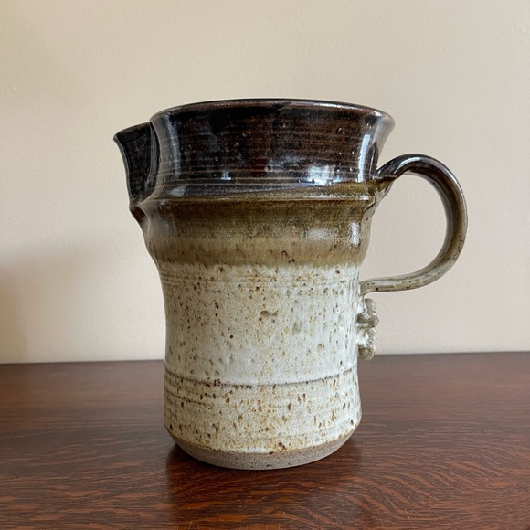 Studio pottery ceramic vase, pitcher - Picture 1 of 7